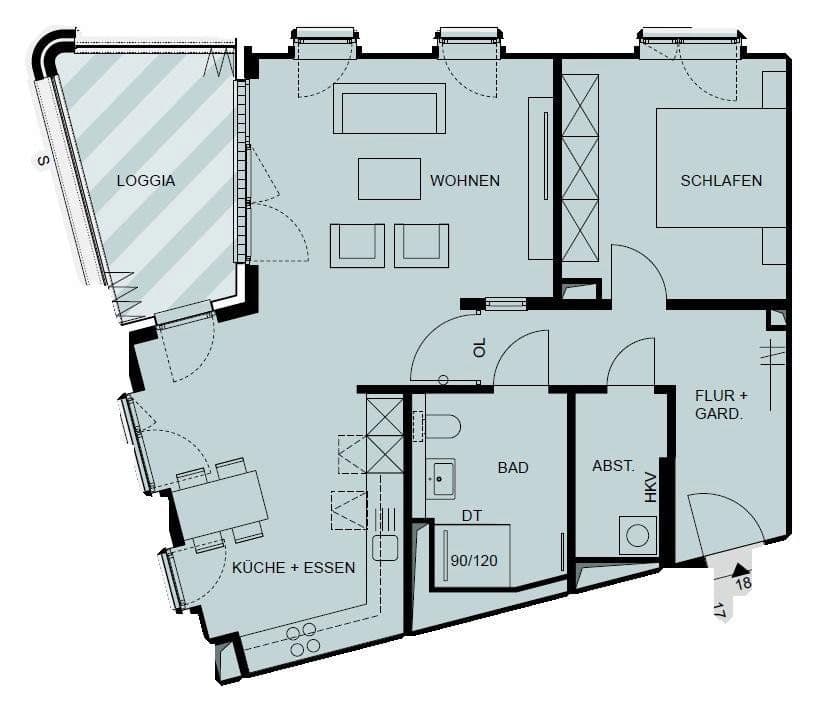 Pronájem bytu 2+1 81 m², Lübeck, Šlesvicko-Holštýnsko Pronájem bytu 2+1 81 m², Lübeck, Šlesvicko-Holštýnsko