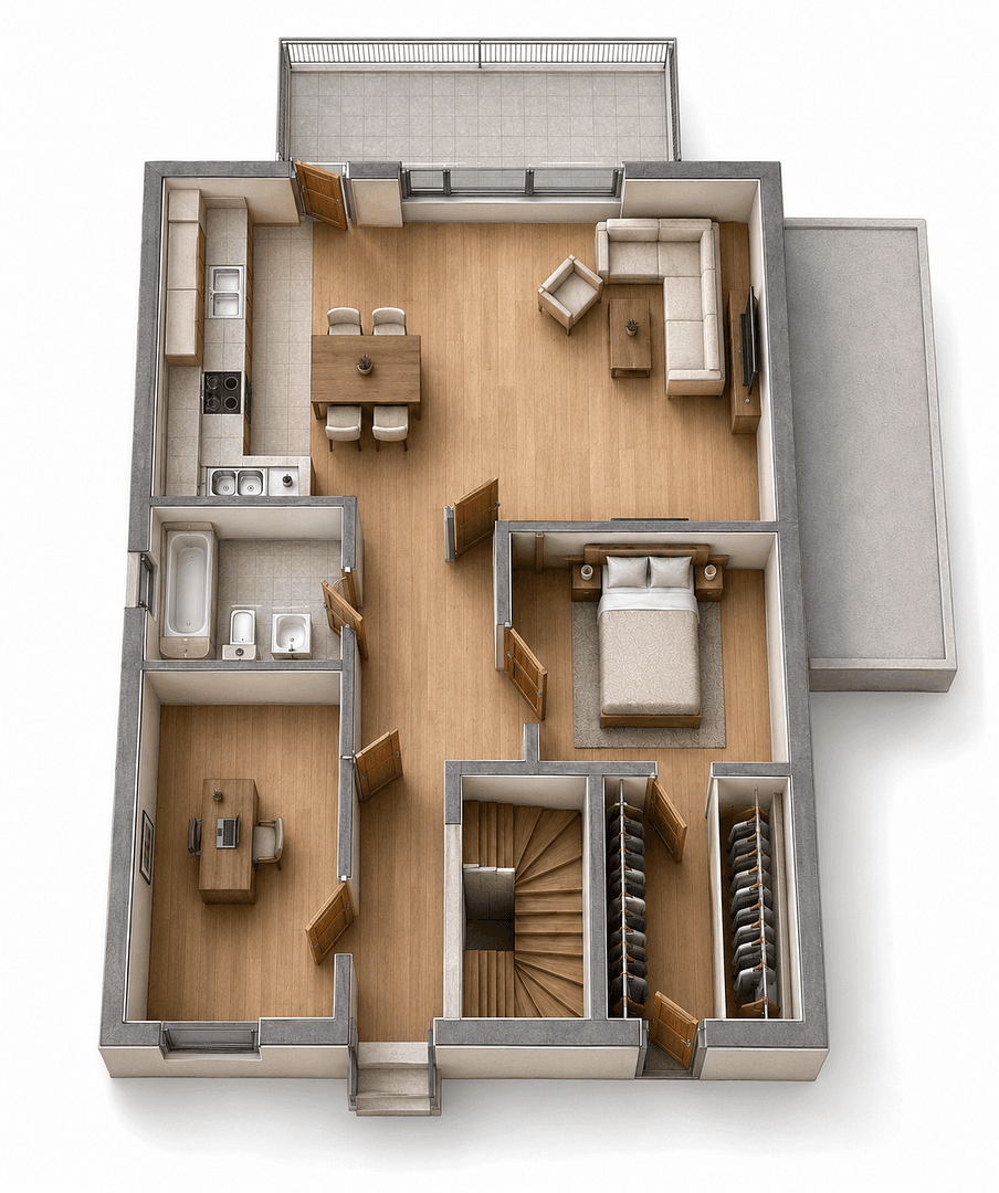 Prodej bytu 5+1 123 m², Klarinettenweg, Halle, Sasko-Anhaltsko Prodej bytu 5+1 123 m², Klarinettenweg, Halle, Sasko-Anhaltsko