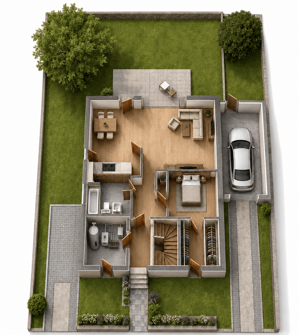 Prodej bytu 5+1 123 m², Klarinettenweg, Halle, Sasko-Anhaltsko Prodej bytu 5+1 123 m², Klarinettenweg, Halle, Sasko-Anhaltsko