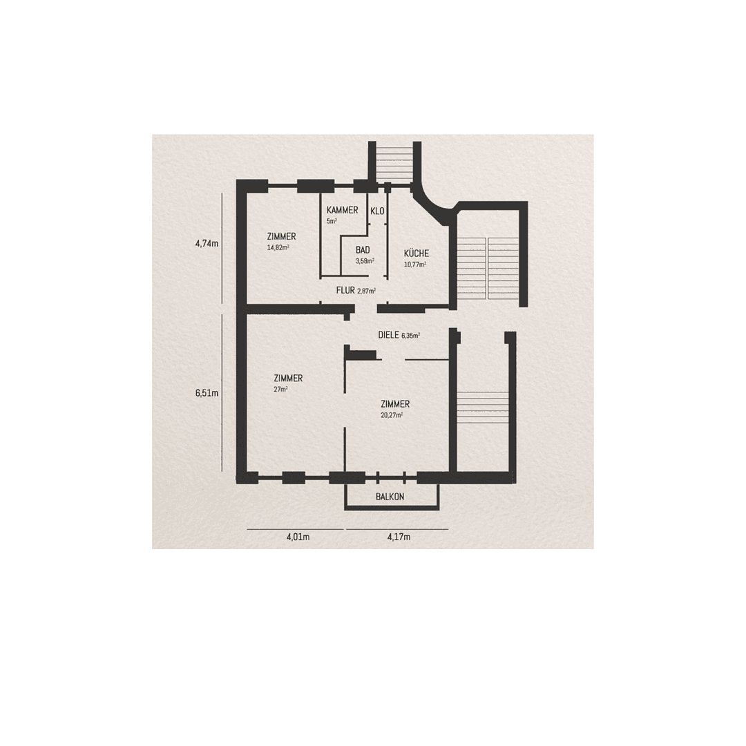 Prodej bytu 3+kk 94 m², Hektorstraße, Berlin, Berlín Prodej bytu 3+kk 94 m², Hektorstraße, Berlin, Berlín