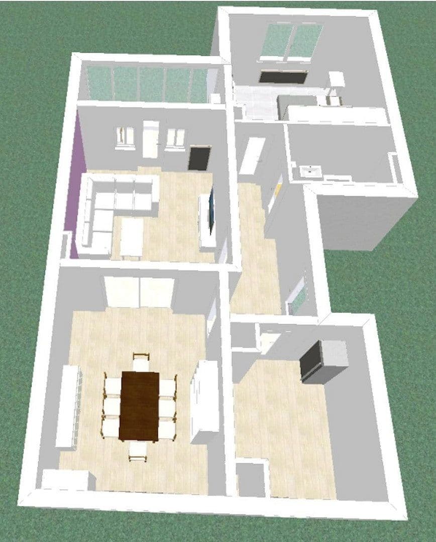 Pronájem bytu 3+1 76 m², Klugkiststrstraße 2G, Bremen, Bremen Pronájem bytu 3+1 76 m², Klugkiststrstraße 2G, Bremen, Bremen