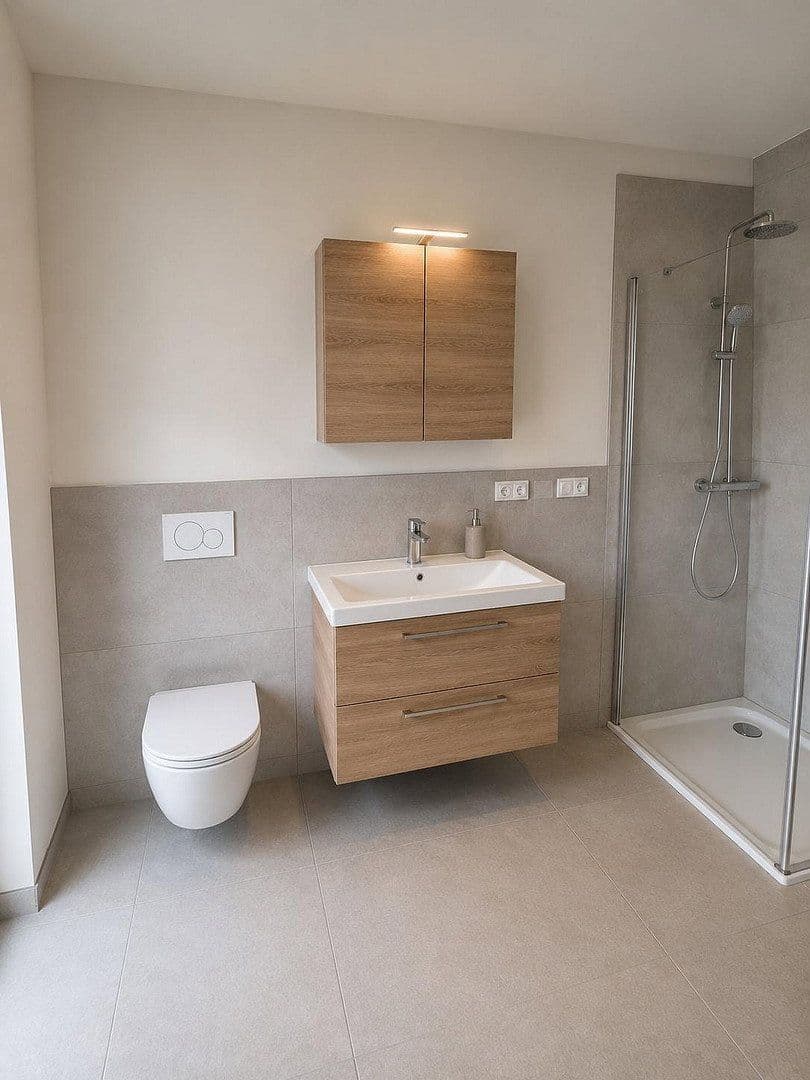 Pronájem bytu 1+1 46 m², Augsburger Straße 2, Mering, Bavorsko Pronájem bytu 1+1 46 m², Augsburger Straße 2, Mering, Bavorsko