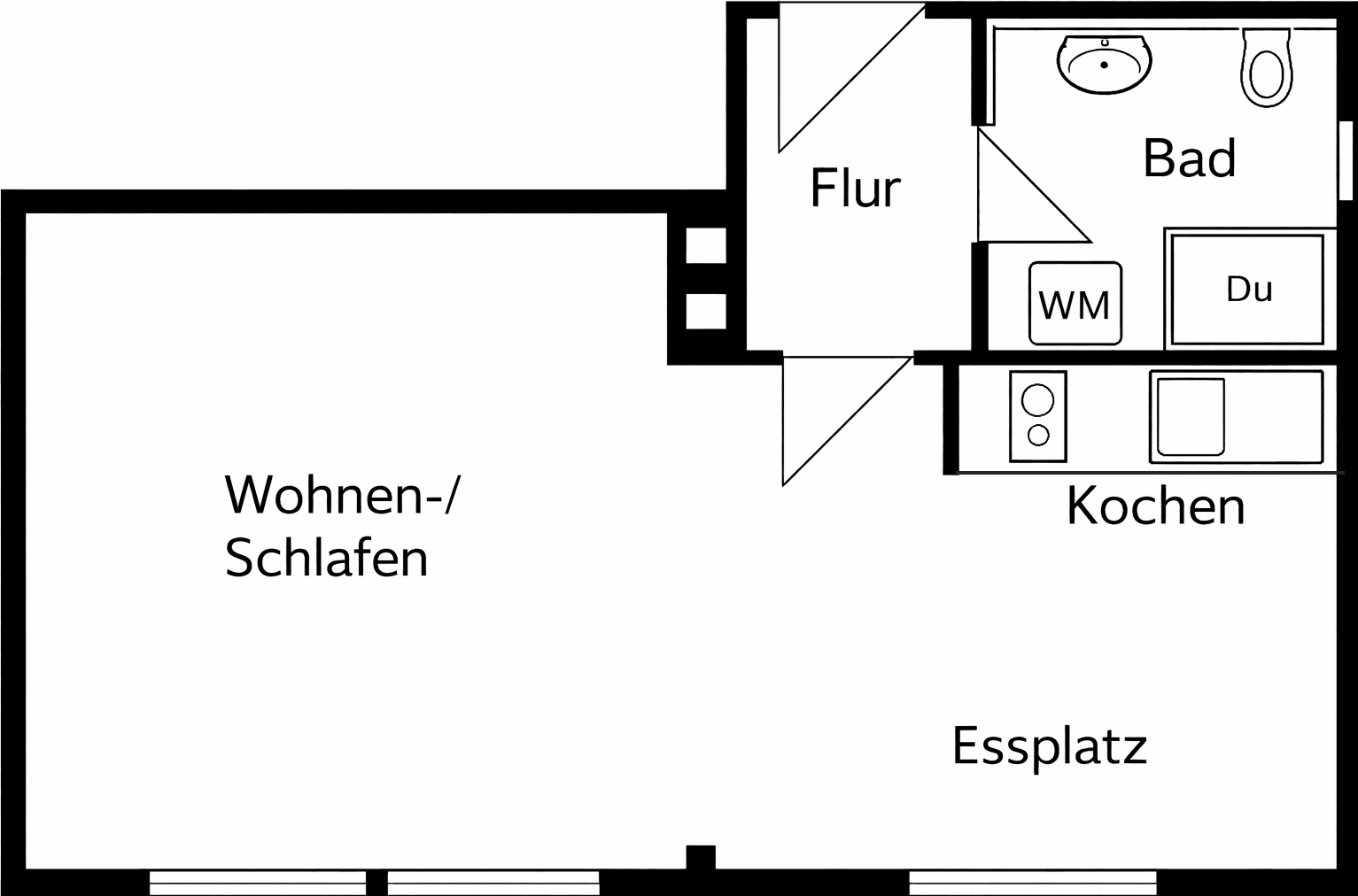 Prodej bytu 1+1 31 m², Mozartstraße 54, Stuttgart, Bádensko-Württembersko Prodej bytu 1+1 31 m², Mozartstraße 54, Stuttgart, Bádensko-Württembersko