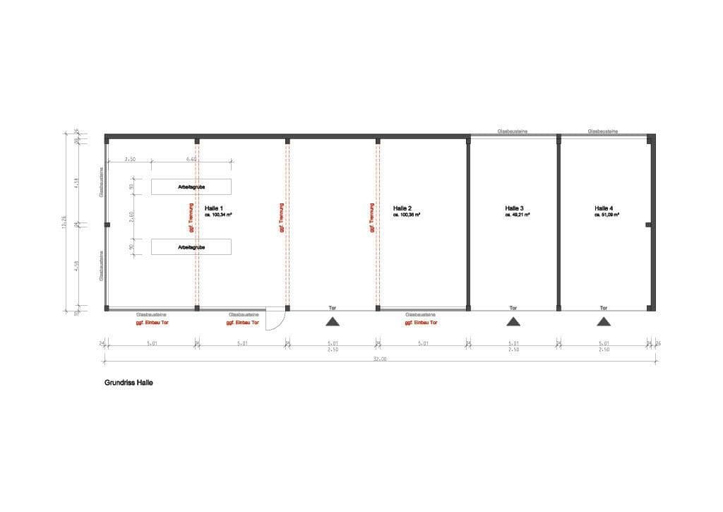 Pronájem nebytového prostoru 300 m², Schützenstraße 62, Lübeck, Šlesvicko-Holštýnsko Pronájem nebytového prostoru 300 m², Schützenstraße 62, Lübeck, Šlesvicko-Holštýnsko