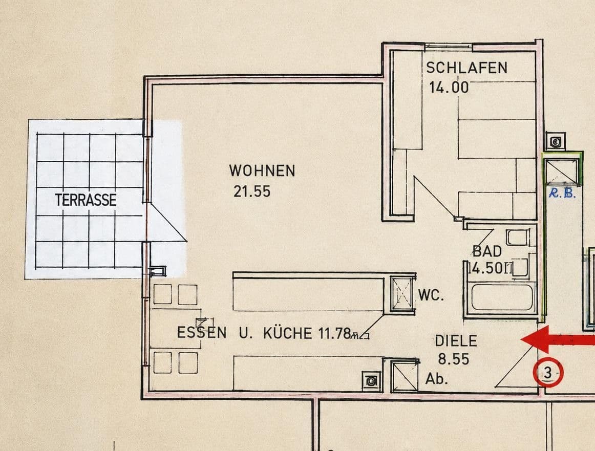 Prodej bytu 2+1 70 m², Kantstraße 44, Kaiserslautern, Porýní-Falc Prodej bytu 2+1 70 m², Kantstraße 44, Kaiserslautern, Porýní-Falc