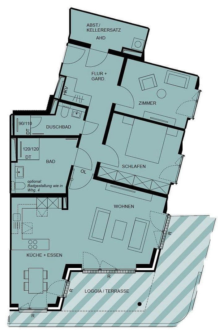 Pronájem bytu 3+1 118 m², Lübeck, Šlesvicko-Holštýnsko Pronájem bytu 3+1 118 m², Lübeck, Šlesvicko-Holštýnsko