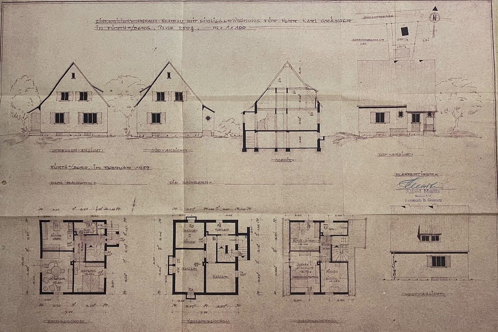 Prodej domu 244 m², pozemek 816 m², Allee 18, Neustadt bei Coburg, Bavorsko Prodej domu 244 m², pozemek 816 m², Allee 18, Neustadt bei Coburg, Bavorsko