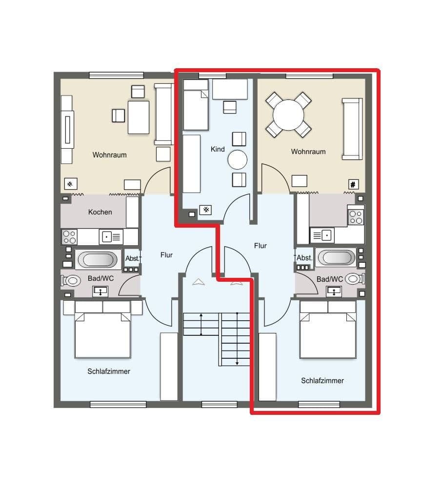 Pronájem bytu 3+1 55 m², Bochum, Severní Porýní-Vestfálsko Pronájem bytu 3+1 55 m², Bochum, Severní Porýní-Vestfálsko