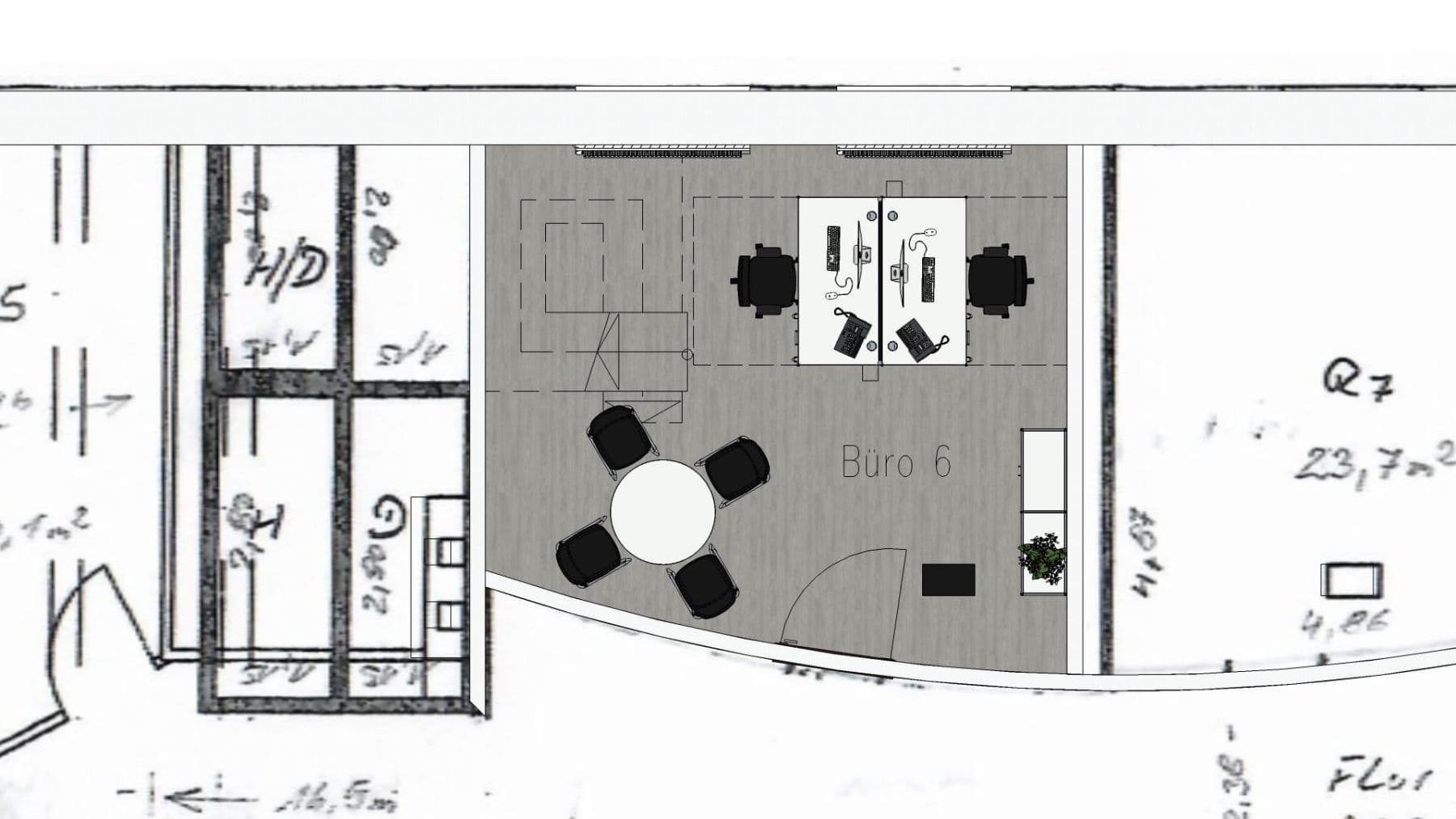 Pronájem kanceláře 33 m², Giesensdorfer Str. 29, Berlin, Berlín Pronájem kanceláře 33 m², Giesensdorfer Str. 29, Berlin, Berlín