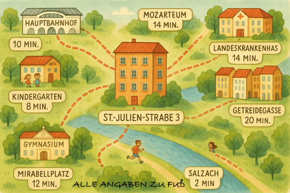 Pronájem bytu 1+1 23 m², Saint Julien Str. 3, Salzburg, Salcbursko Pronájem bytu 1+1 23 m², Saint Julien Str. 3, Salzburg, Salcbursko