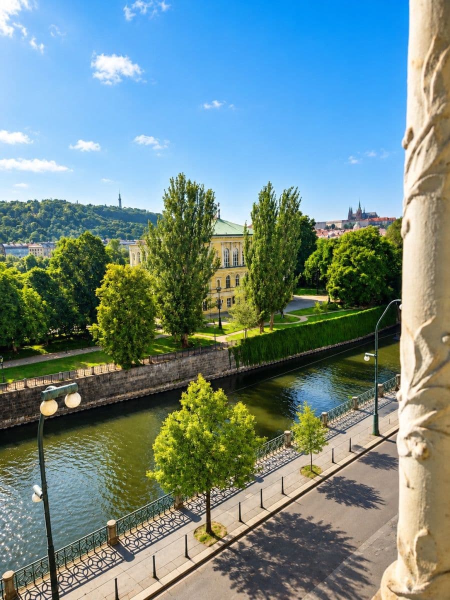 Pronájem bytu 4+1 100 m², Masarykovo nábřeží, Praha, Praha Pronájem bytu 4+1 100 m², Masarykovo nábřeží, Praha, Praha