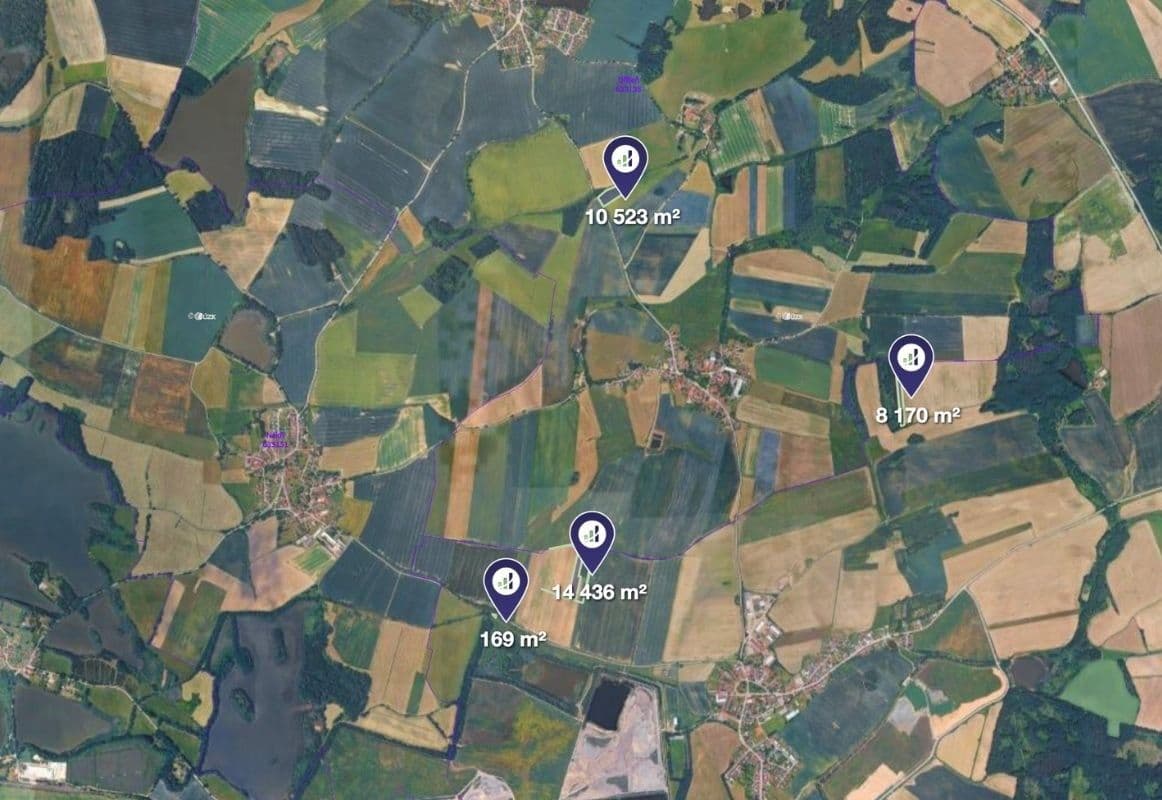 Prodej pozemku 14.621 m², Dříteň, Jihočeský kraj Prodej pozemku 14.621 m², Dříteň, Jihočeský kraj