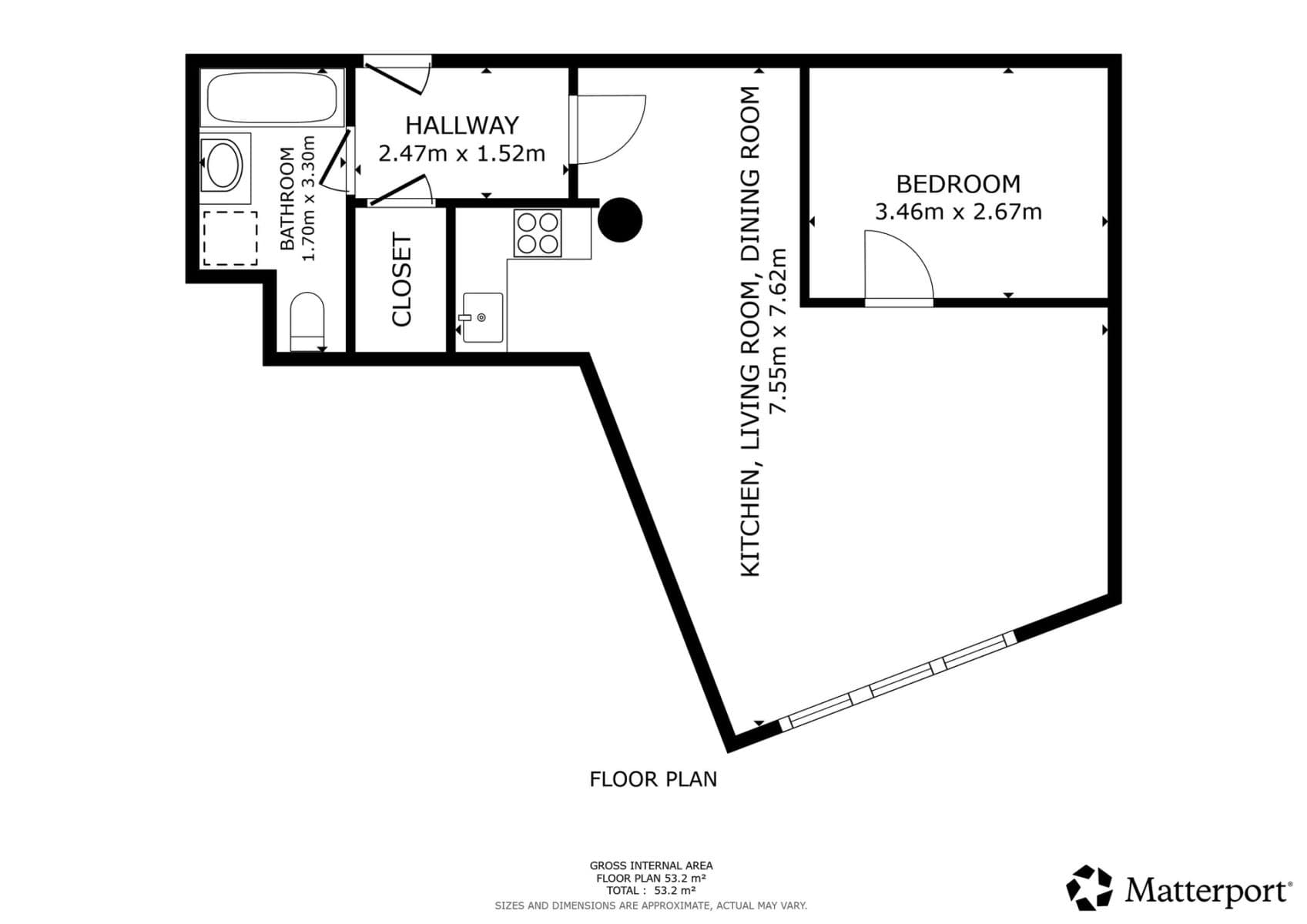 Pronájem bytu 2+kk 52 m², Trnkovo náměstí, Praha, Praha Pronájem bytu 2+kk 52 m², Trnkovo náměstí, Praha, Praha