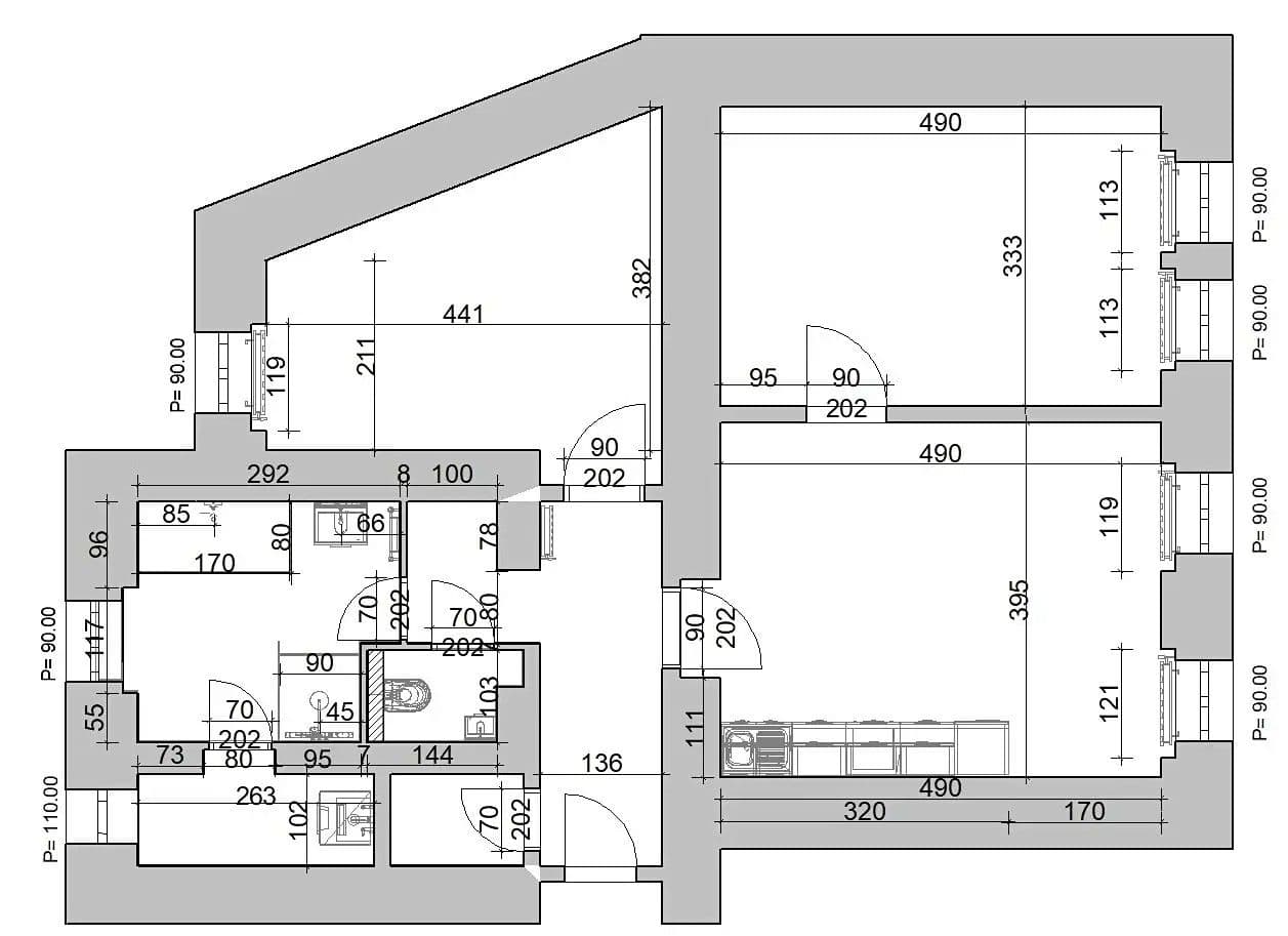 Pronájem bytu 3+kk 82 m², Milíčova, Praha, Praha Pronájem bytu 3+kk 82 m², Milíčova, Praha, Praha