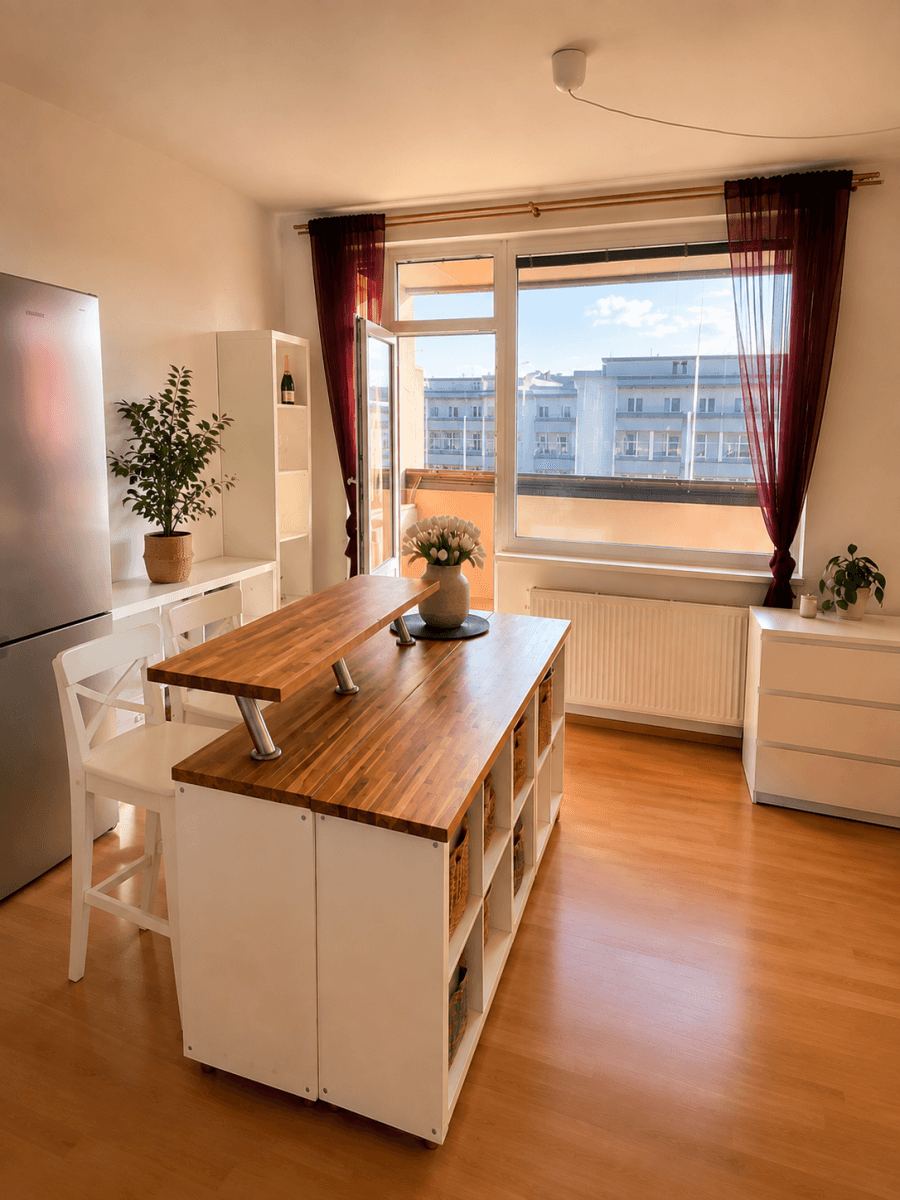 Pronájem bytu 1+kk 50 m², Poděbradská, Praha, Praha Pronájem bytu 1+kk 50 m², Poděbradská, Praha, Praha