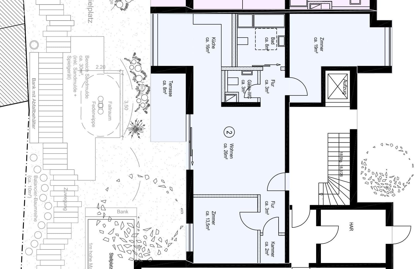 Prodej bytu 3+1 100 m², Lindenstraße 7c, Teltow, Braniborsko Prodej bytu 3+1 100 m², Lindenstraße 7c, Teltow, Braniborsko