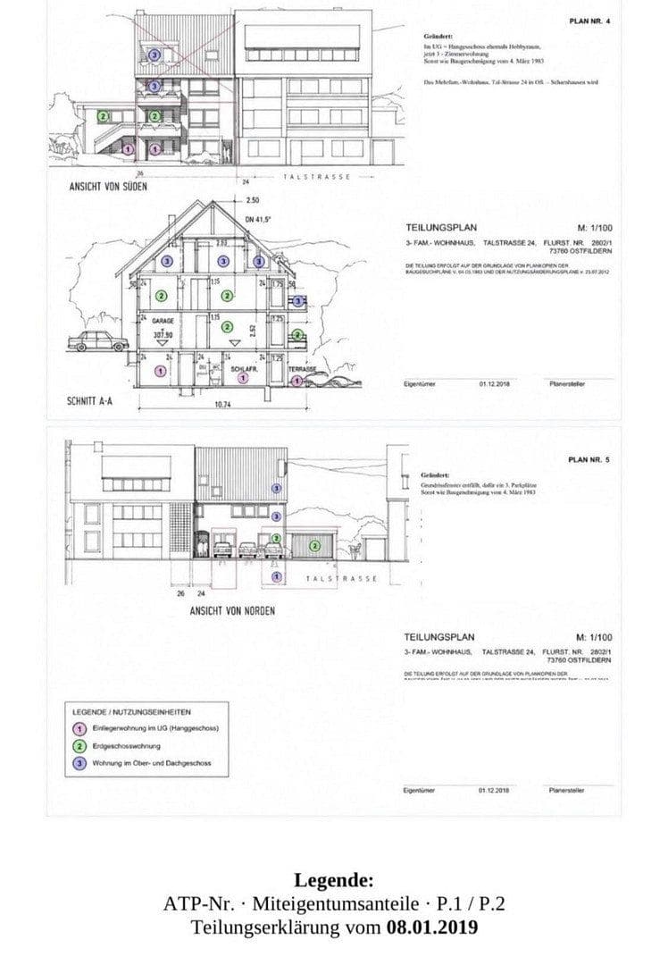 Prodej domu 125 m², pozemek 349 m², Ostfildern, Bádensko-Württembersko Prodej domu 125 m², pozemek 349 m², Ostfildern, Bádensko-Württembersko