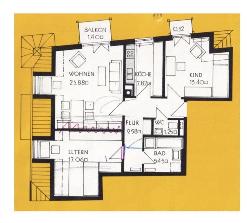 Prodej bytu 3+1 104 m², Tunnelstraße 15, Augsburg, Bavorsko Prodej bytu 3+1 104 m², Tunnelstraße 15, Augsburg, Bavorsko