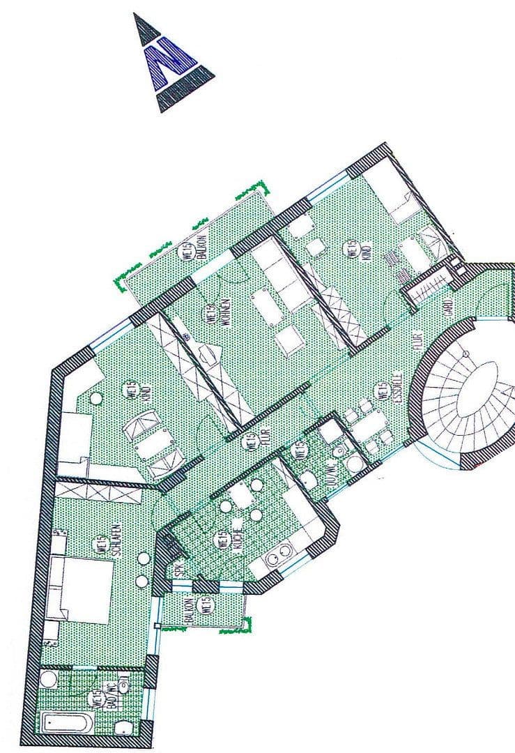 Prodej bytu 4+1 123 m², Mannheim, Bádensko-Württembersko Prodej bytu 4+1 123 m², Mannheim, Bádensko-Württembersko