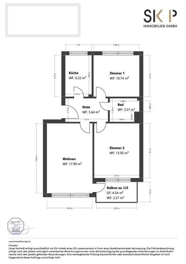 Prodej bytu 3+1 61 m², Hamburg, Hamburg Prodej bytu 3+1 61 m², Hamburg, Hamburg