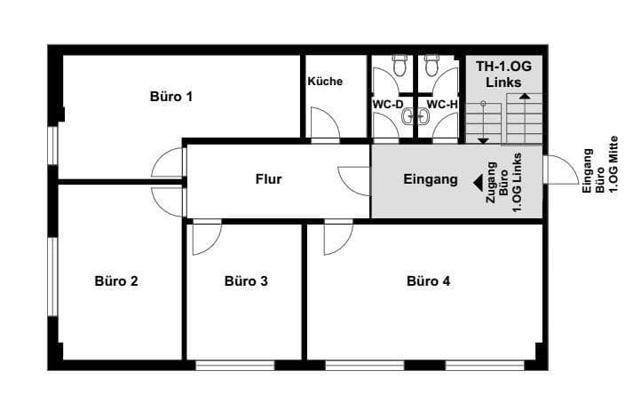 Pronájem kanceláře 1.000 m², Emscherstr. 14, Gelsenkirchen, Severní Porýní-Vestfálsko Pronájem kanceláře 1.000 m², Emscherstr. 14, Gelsenkirchen, Severní Porýní-Vestfálsko