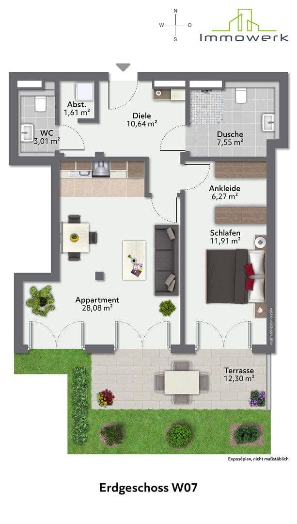 Prodej bytu 2+1 73 m², Geigenbauerstraße 24-26, Füssen, Bavorsko Prodej bytu 2+1 73 m², Geigenbauerstraße 24-26, Füssen, Bavorsko