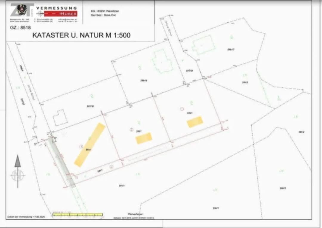 Prodej pozemku 976 m², Untere Mölten 20, Weinitzen, Štýrsko Prodej pozemku 976 m², Untere Mölten 20, Weinitzen, Štýrsko