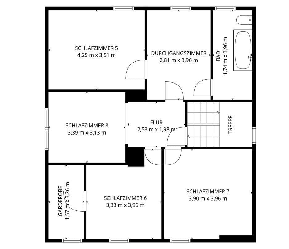 Prodej domu 283 m², pozemek 800 m², Frehenbergstraße 15, Ilsede, Dolní Sasko Prodej domu 283 m², pozemek 800 m², Frehenbergstraße 15, Ilsede, Dolní Sasko