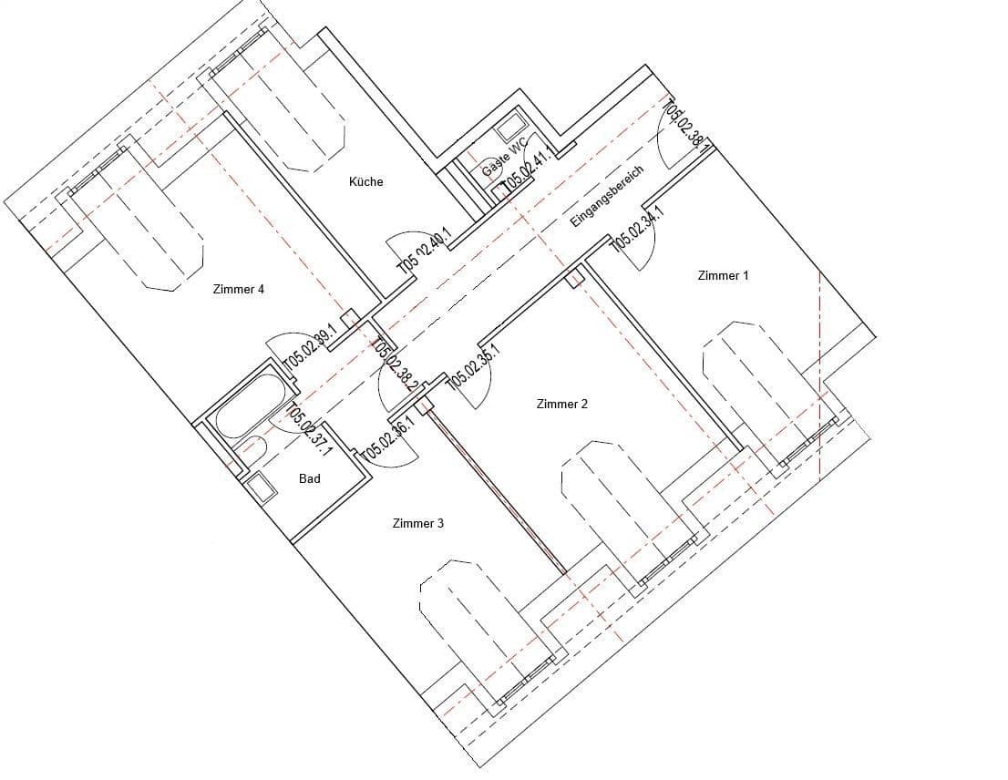 Pronájem bytu 4+1 116 m², Ratingen, Severní Porýní-Vestfálsko Pronájem bytu 4+1 116 m², Ratingen, Severní Porýní-Vestfálsko