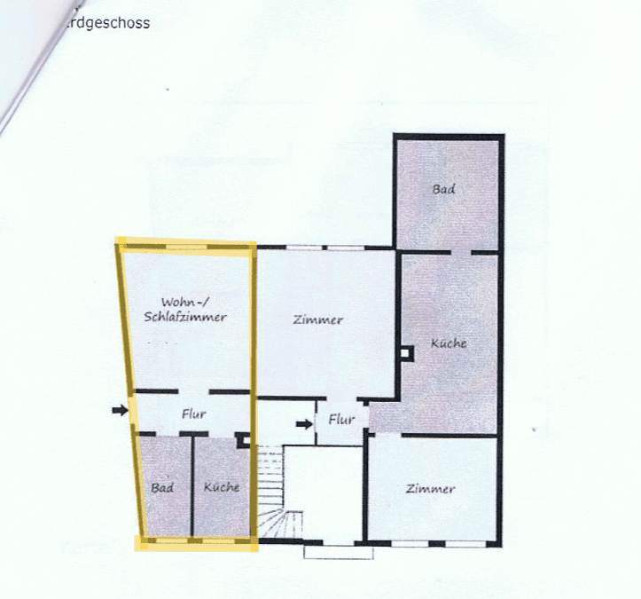 Pronájem bytu 1+1 33 m², Piepmäkerstr. 3, Goslar, Dolní Sasko Pronájem bytu 1+1 33 m², Piepmäkerstr. 3, Goslar, Dolní Sasko