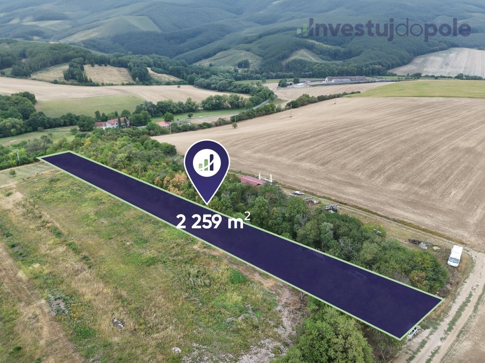 Prodej pozemku 2.259 m², Kunkovice, Zlínský kraj Prodej pozemku 2.259 m², Kunkovice, Zlínský kraj