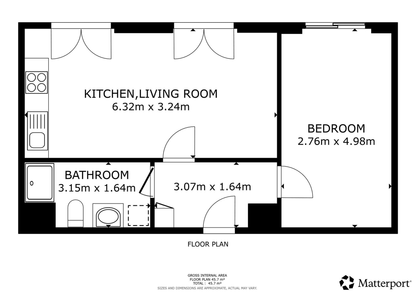 Pronájem bytu 2+kk 48 m², Haenkeho, Praha, Praha Pronájem bytu 2+kk 48 m², Haenkeho, Praha, Praha