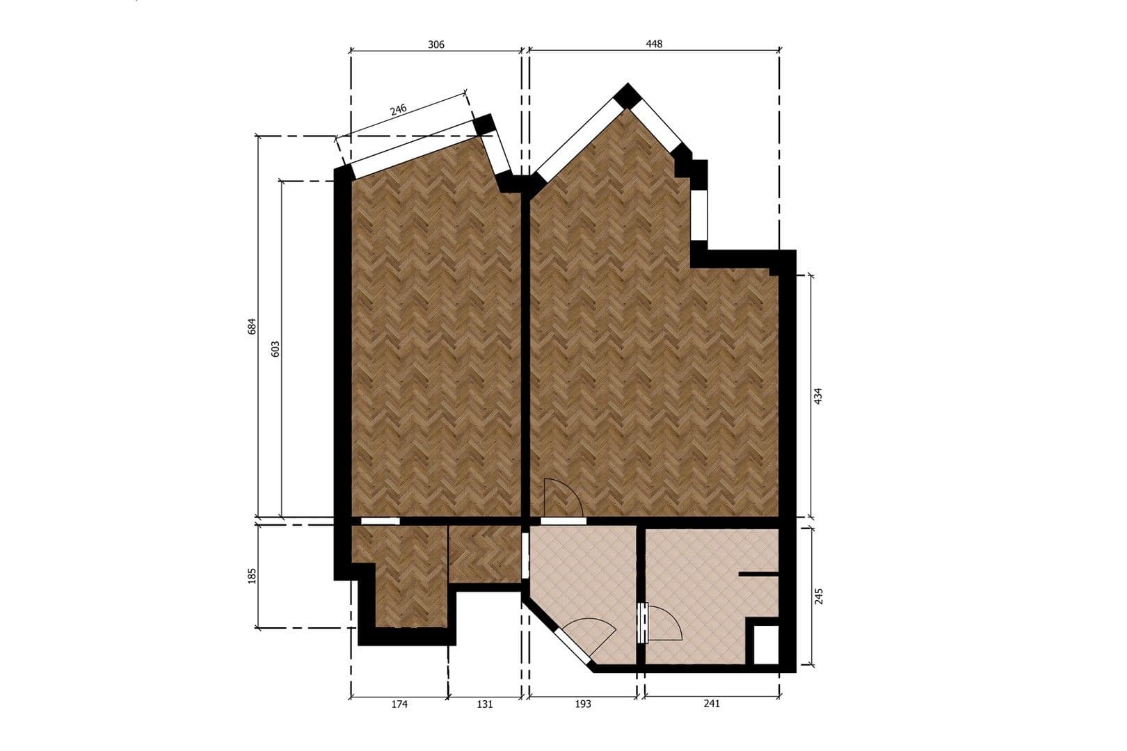 Pronájem bytu 2+kk 57 m², Sinkulova, Praha, Praha Pronájem bytu 2+kk 57 m², Sinkulova, Praha, Praha