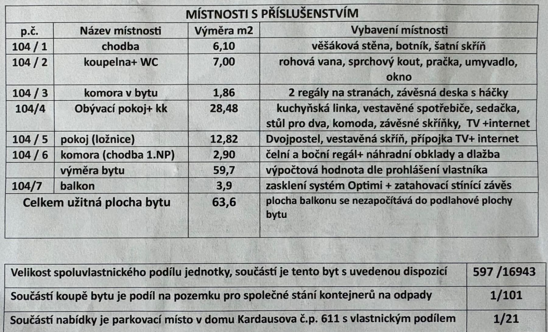 Prodej bytu 2+kk 59 m², Honzíkova, Praha, Praha Prodej bytu 2+kk 59 m², Honzíkova, Praha, Praha