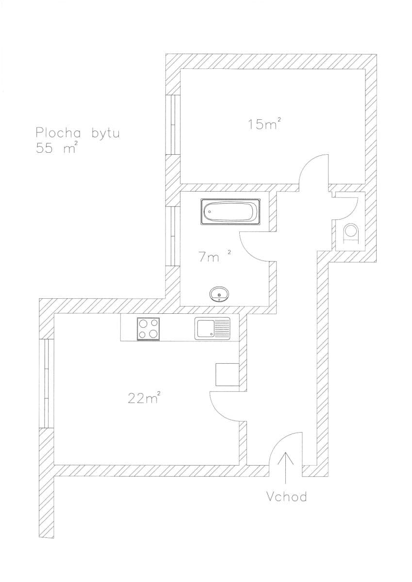 Prodej bytu 2+kk 55 m², Sedláčkova, Brno, Jihomoravský kraj Prodej bytu 2+kk 55 m², Sedláčkova, Brno, Jihomoravský kraj