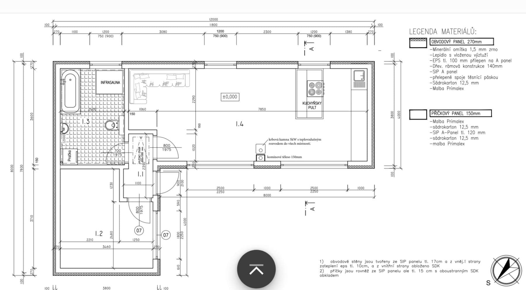 Prodej domu 54 m², pozemek 822 m², Cerhenice, Středočeský kraj Prodej domu 54 m², pozemek 822 m², Cerhenice, Středočeský kraj
