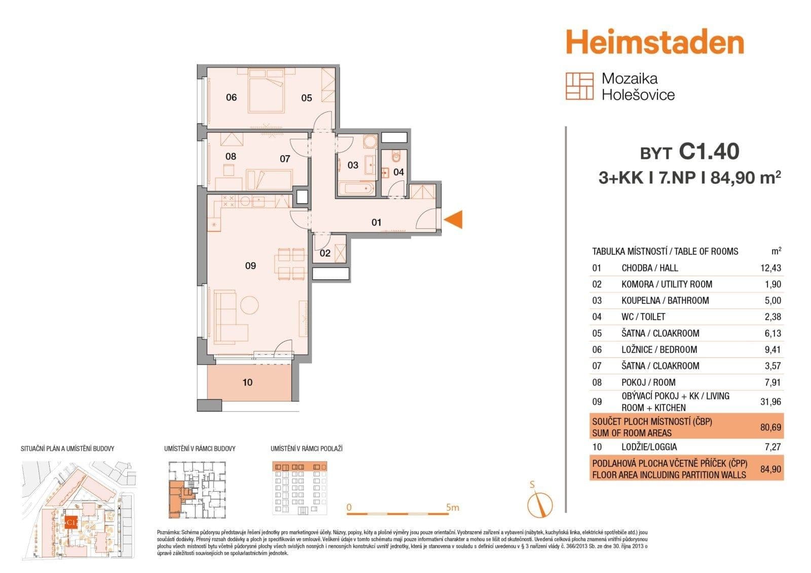 Pronájem bytu 3+kk 84 m², U Pergamenky, Praha, Praha Pronájem bytu 3+kk 84 m², U Pergamenky, Praha, Praha