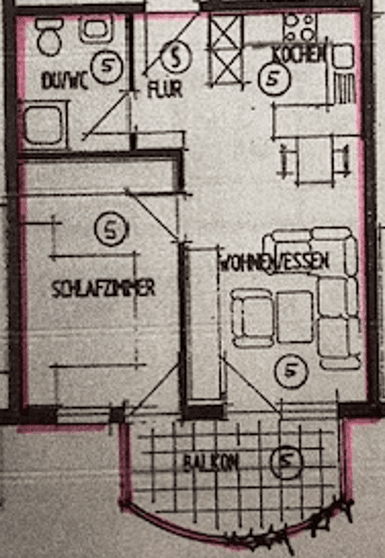 Prodej bytu 2+1 49 m², Küferstraße 22, Remseck am Neckar, Bádensko-Württembersko Prodej bytu 2+1 49 m², Küferstraße 22, Remseck am Neckar, Bádensko-Württembersko