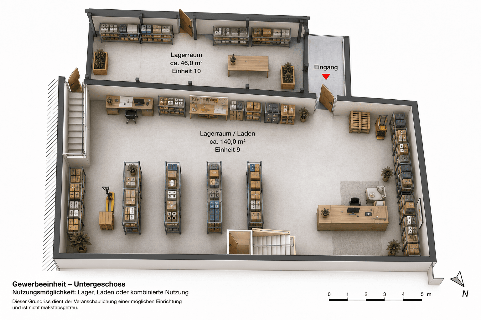 Pronájem kanceláře 440 m², Schloßstraße 21, Hechingen, Bádensko-Württembersko Pronájem kanceláře 440 m², Schloßstraße 21, Hechingen, Bádensko-Württembersko
