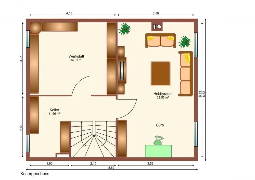 Prodej domu 143 m², pozemek 173 m², Darmstadt, Hessen Prodej domu 143 m², pozemek 173 m², Darmstadt, Hessen