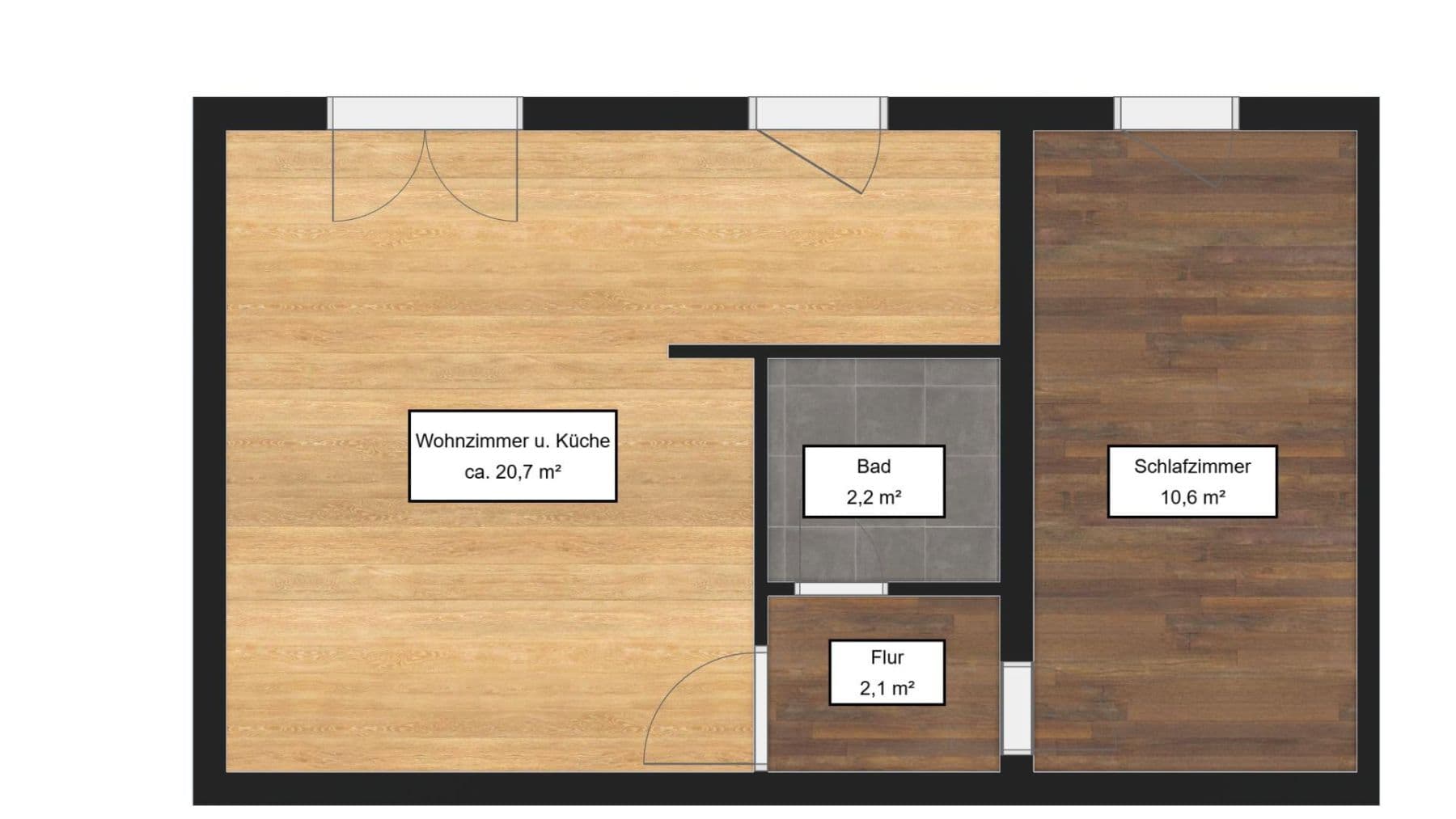Pronájem bytu 2+1 36 m², Kurt-Schumacher-Straße 25, Speyer, Porýní-Falc Pronájem bytu 2+1 36 m², Kurt-Schumacher-Straße 25, Speyer, Porýní-Falc