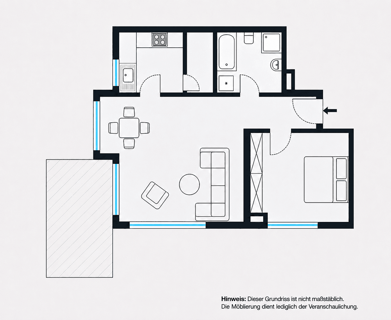 Prodej bytu 2+kk 64 m², Konstanz, Bádensko-Württembersko Prodej bytu 2+kk 64 m², Konstanz, Bádensko-Württembersko