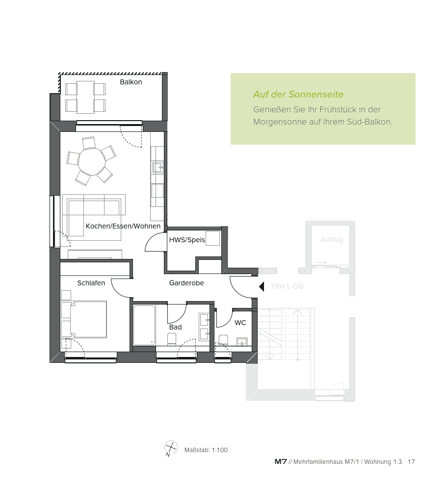 Prodej bytu 2+1 62 m², Moltkestr. 7, Langenau, Bádensko-Württembersko Prodej bytu 2+1 62 m², Moltkestr. 7, Langenau, Bádensko-Württembersko