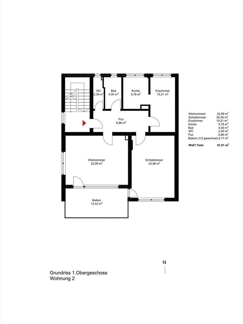 Prodej bytu 3+1 81 m², Meisenbachstrasse 26, Nürnberg, Bavorsko Prodej bytu 3+1 81 m², Meisenbachstrasse 26, Nürnberg, Bavorsko