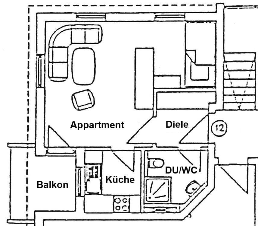 Prodej bytu 1+1 32 m², Sachsdorfer Str. 15, Dresden, Sasko Prodej bytu 1+1 32 m², Sachsdorfer Str. 15, Dresden, Sasko