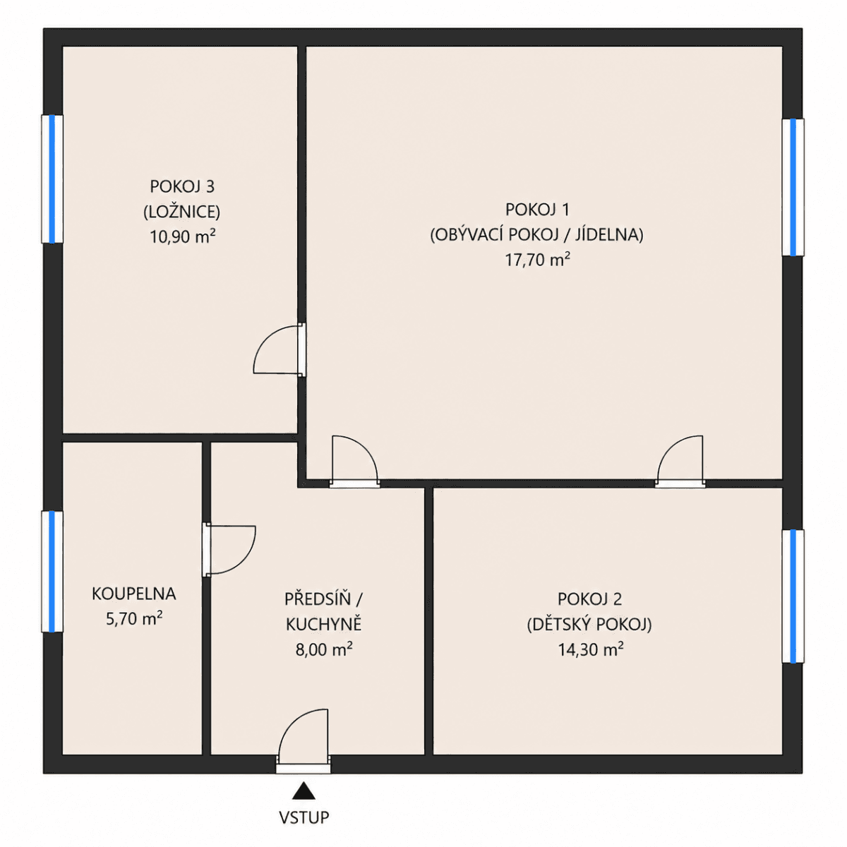 Pronájem bytu 3+kk 56 m², Evropská, Praha, Praha Pronájem bytu 3+kk 56 m², Evropská, Praha, Praha