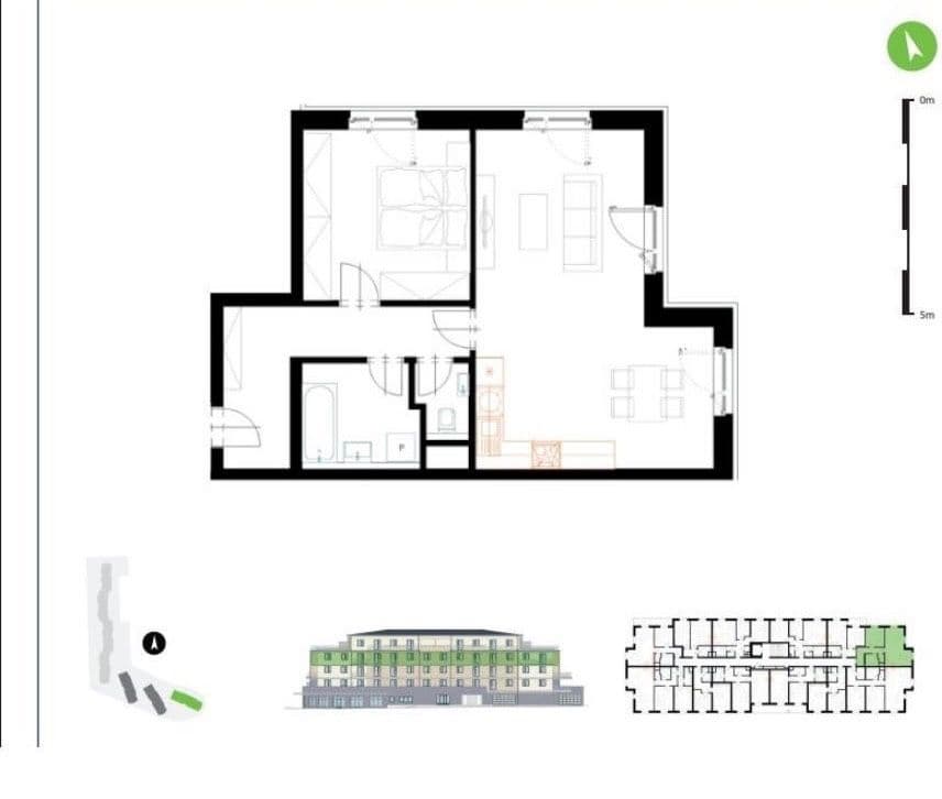 Pronájem bytu 2+kk 60 m², Augustina Lukeše, Brandýs nad Labem-Stará Boleslav, Středočeský kraj Pronájem bytu 2+kk 60 m², Augustina Lukeše, Brandýs nad Labem-Stará Boleslav, Středočeský kraj