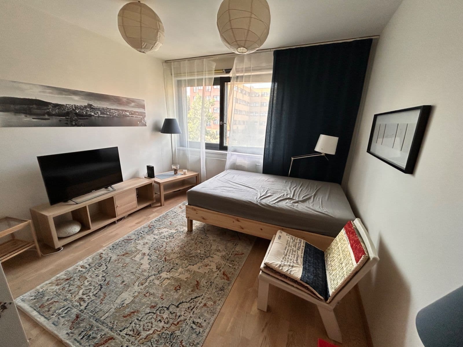 Pronájem bytu Garsoniéra 35 m², Olšanská, Praha, Praha Pronájem bytu Garsoniéra 35 m², Olšanská, Praha, Praha