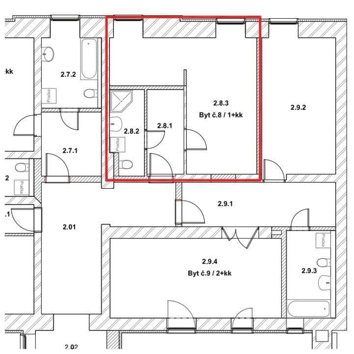 Pronájem bytu 1+kk 33 m², Dělnická, Čelákovice, Středočeský kraj Pronájem bytu 1+kk 33 m², Dělnická, Čelákovice, Středočeský kraj