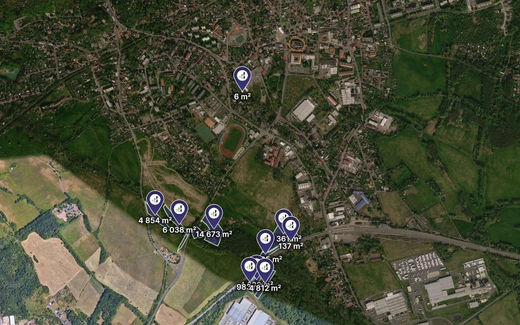 Prodej pozemku 54.987 m², Krupka, Ústecký kraj Prodej pozemku 54.987 m², Krupka, Ústecký kraj